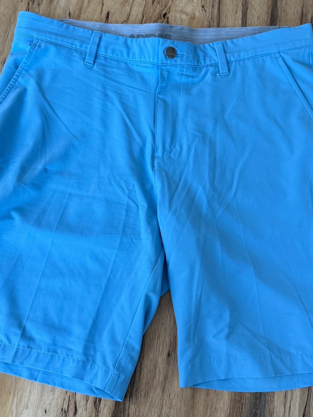 Adidas Men's Blue Performance Golf Shorts